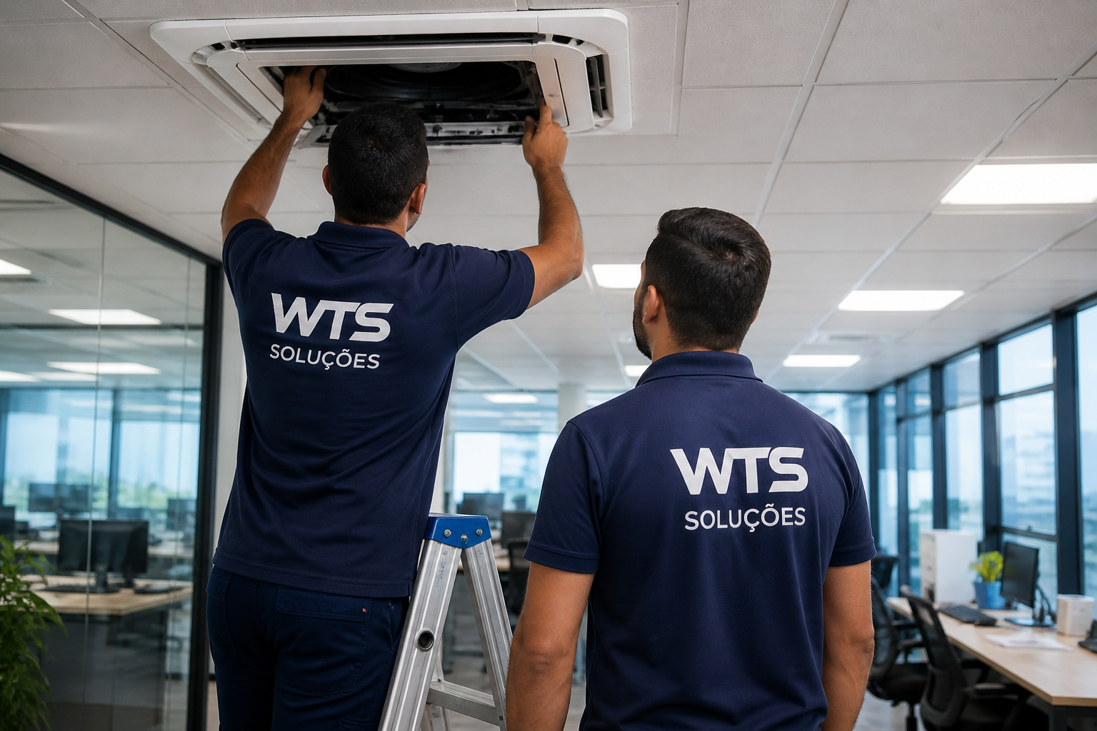 Instalação de ar-condicionado corporativo